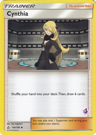 Cynthia - 119/156 (Mewtwo Stamped) (119) [Battle Academy] - Deck Out Gaming