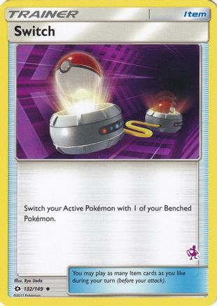 Switch - 132/149 (Mewtwo Stamped) (132) [Battle Academy] - Deck Out Gaming