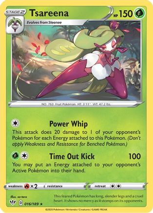 Tsareena (16) [SWSH03: Darkness Ablaze] Reverse Holofoil - Deck Out Gaming