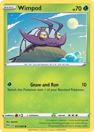 Wimpod (17) [SWSH03: Darkness Ablaze] Reverse Holofoil - Deck Out Gaming