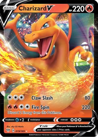 Charizard V (19) [SWSH03: Darkness Ablaze] Holofoil - Deck Out Gaming