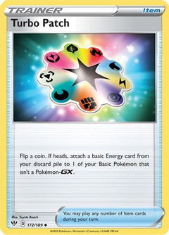Turbo Patch (172) [SWSH03: Darkness Ablaze] Reverse Holofoil - Deck Out Gaming