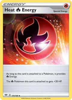 Heat R Energy (174) [SWSH03: Darkness Ablaze] Reverse Holofoil - Deck Out Gaming