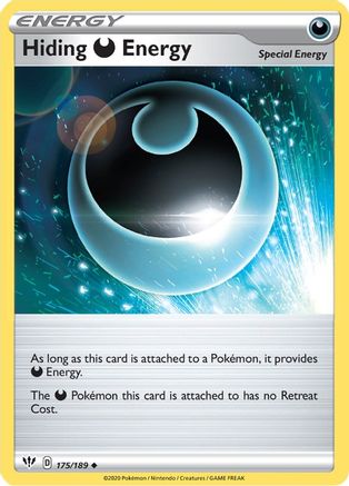 Hiding D Energy (175) [SWSH03: Darkness Ablaze] Reverse Holofoil - Deck Out Gaming