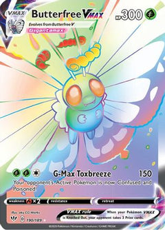 Butterfree VMAX (Secret) (190) [SWSH03: Darkness Ablaze] Holofoil - Deck Out Gaming