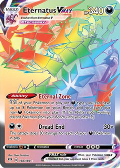 Eternatus VMAX (Secret) (192) [SWSH03: Darkness Ablaze] Holofoil - Deck Out Gaming
