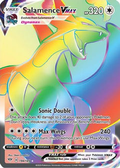 Salamence VMAX (Secret) (194) [SWSH03: Darkness Ablaze] Holofoil - Deck Out Gaming