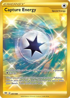 Capture Energy (Secret) (201) [SWSH03: Darkness Ablaze] Holofoil - Deck Out Gaming