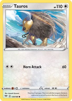 Tauros (134) [SWSH03: Darkness Ablaze] Reverse Holofoil - Deck Out Gaming