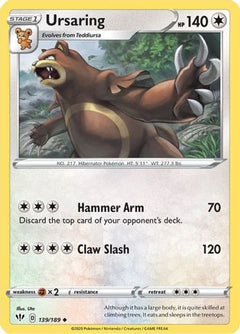 Ursaring (139) [SWSH03: Darkness Ablaze] Reverse Holofoil - Deck Out Gaming