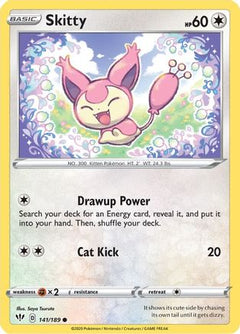 Skitty (141) [SWSH03: Darkness Ablaze] Reverse Holofoil - Deck Out Gaming