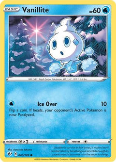 Vanillite (45) [SWSH03: Darkness Ablaze] Reverse Holofoil - Deck Out Gaming