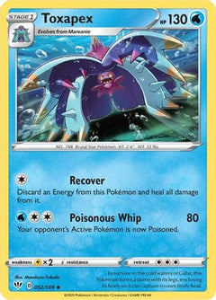 Toxapex (52) [SWSH03: Darkness Ablaze] Reverse Holofoil - Deck Out Gaming