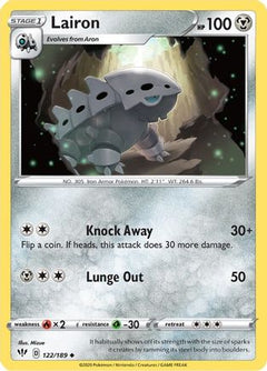 Lairon (122) [SWSH03: Darkness Ablaze] Reverse Holofoil - Deck Out Gaming
