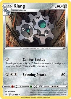 Klang (126) [SWSH03: Darkness Ablaze] Reverse Holofoil - Deck Out Gaming