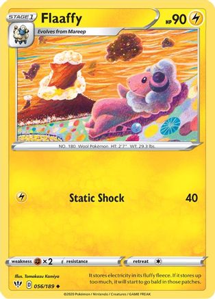 Flaaffy (56) [SWSH03: Darkness Ablaze] Reverse Holofoil - Deck Out Gaming