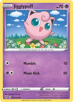 Jigglypuff (67) [SWSH03: Darkness Ablaze] Reverse Holofoil - Deck Out Gaming