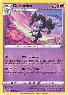 Gothorita (74) [SWSH03: Darkness Ablaze] Reverse Holofoil - Deck Out Gaming