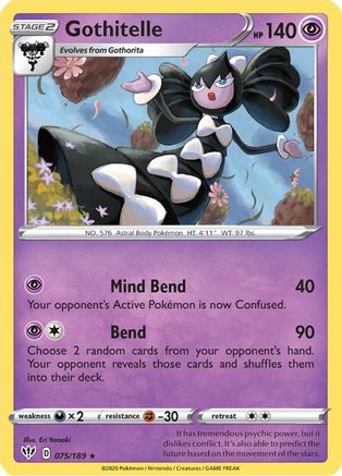 Gothitelle (75) [SWSH03: Darkness Ablaze] Reverse Holofoil - Deck Out Gaming