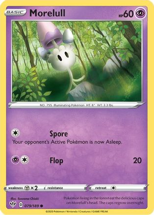 Morelull (79) [SWSH03: Darkness Ablaze] Reverse Holofoil - Deck Out Gaming