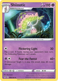 Shiinotic (80) [SWSH03: Darkness Ablaze] Reverse Holofoil - Deck Out Gaming