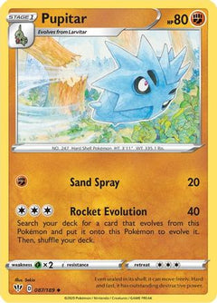 Pupitar (87) [SWSH03: Darkness Ablaze] Reverse Holofoil - Deck Out Gaming