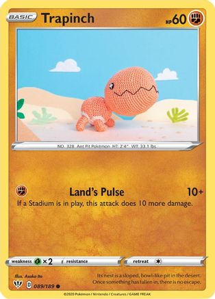 Trapinch (89) [SWSH03: Darkness Ablaze] - Deck Out Gaming