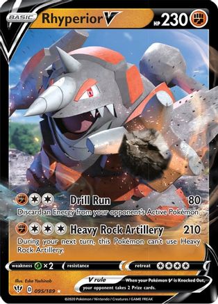 Rhyperior V (95/189) [SWSH03: Darkness Ablaze] - Deck Out Gaming