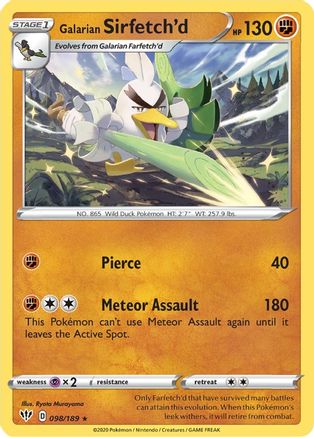 Galarian Sirfetch'd (98) [SWSH03: Darkness Ablaze] - Deck Out Gaming