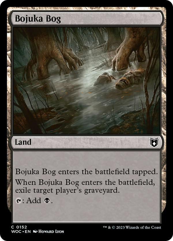 Bojuka Bog (152) [Wilds of Eldraine Commander] - Deck Out Gaming