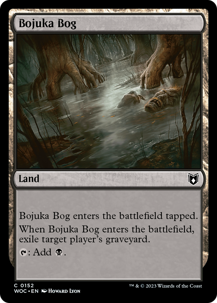 Bojuka Bog (152) [Wilds of Eldraine Commander] - Deck Out Gaming