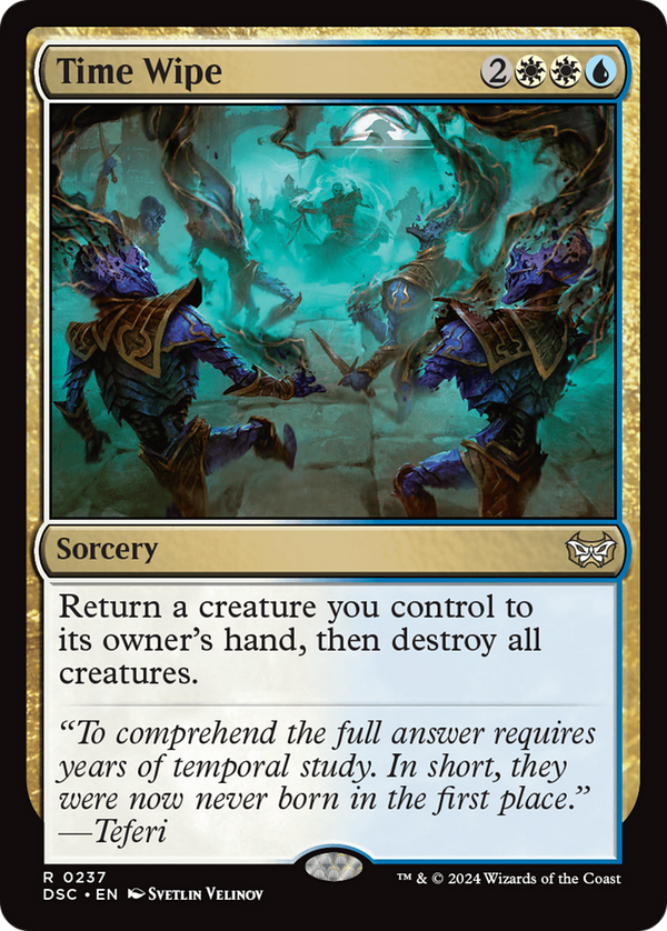 Time Wipe (237) [Duskmourn: House of Horror Commander] - Deck Out Gaming