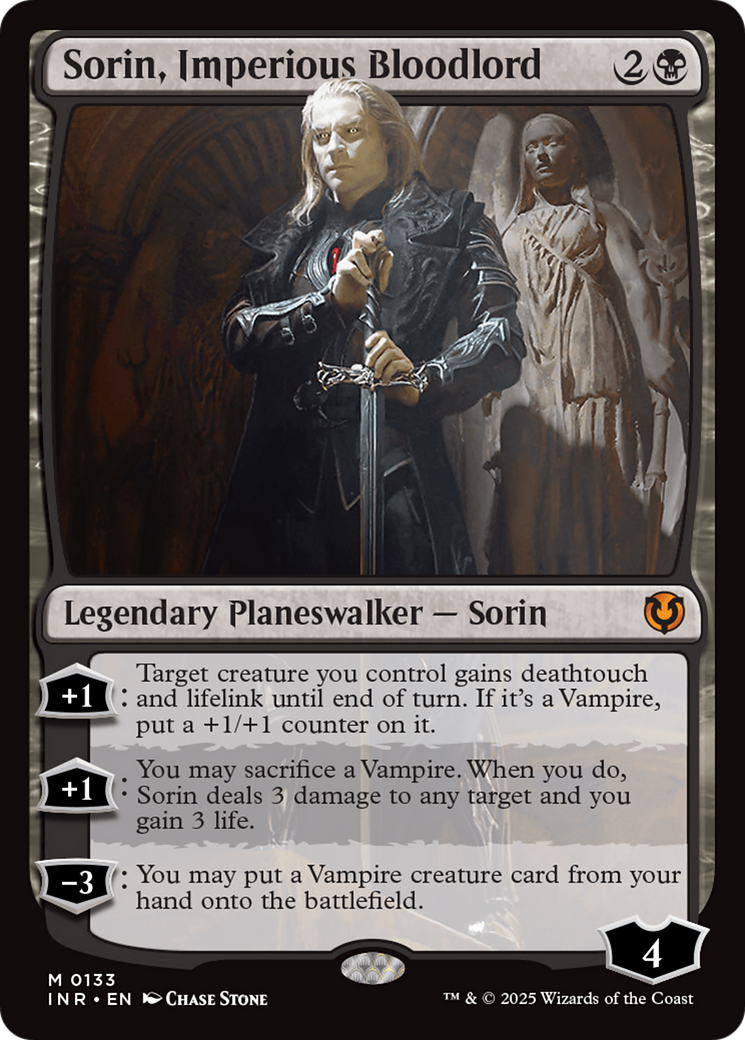 Sorin, Imperious Bloodlord (133) [Innistrad Remastered] foil - Deck Out Gaming