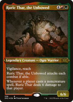 Ruric Thar, the Unbowed (Foil Etched) (536) [Double Masters 2022] foil - Deck Out Gaming
