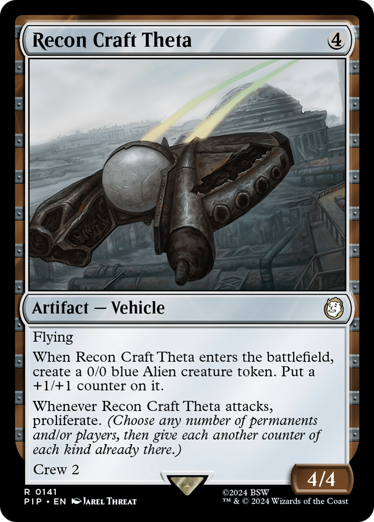 Recon Craft Theta (141) [Fallout] foil - Deck Out Gaming
