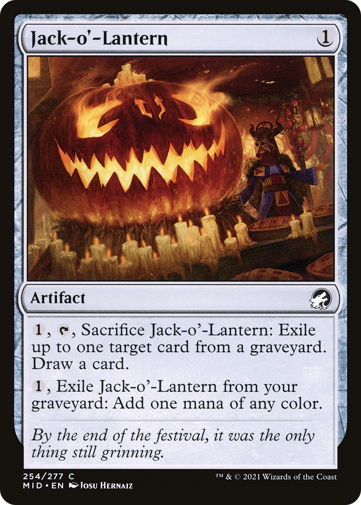 Jack-o'-Lantern (254) [Innistrad: Midnight Hunt] - Deck Out Gaming