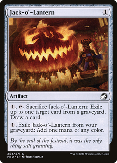 Jack-o'-Lantern (254) [Innistrad: Midnight Hunt] foil - Deck Out Gaming