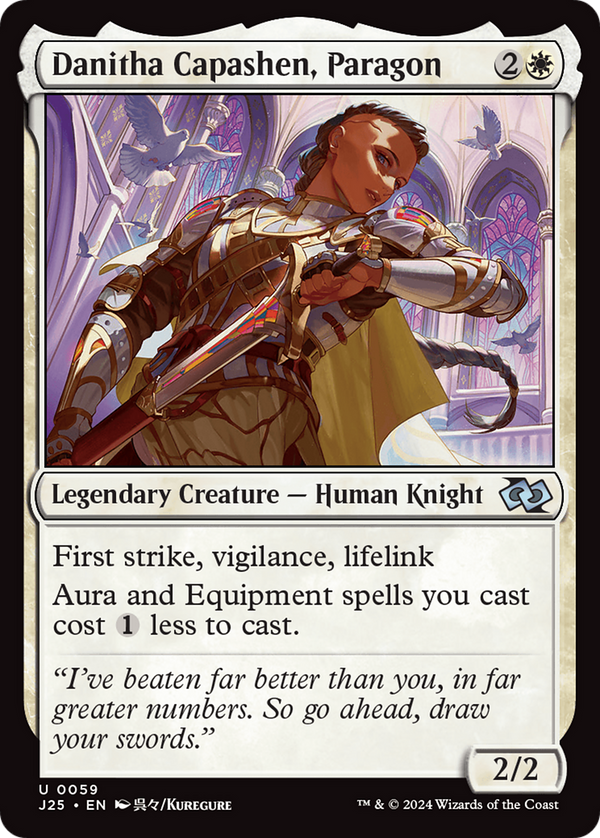 Danitha Capashen, Paragon (Anime) (59) [Foundations Jumpstart] - Deck Out Gaming