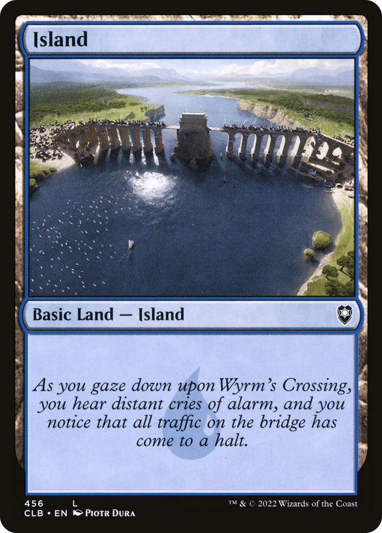 Island (456) (456) [Commander Legends: Battle for Baldur's Gate] foil - Deck Out Gaming