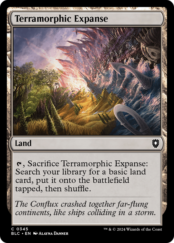 Terramorphic Expanse (345) [Bloomburrow Commander] - Deck Out Gaming