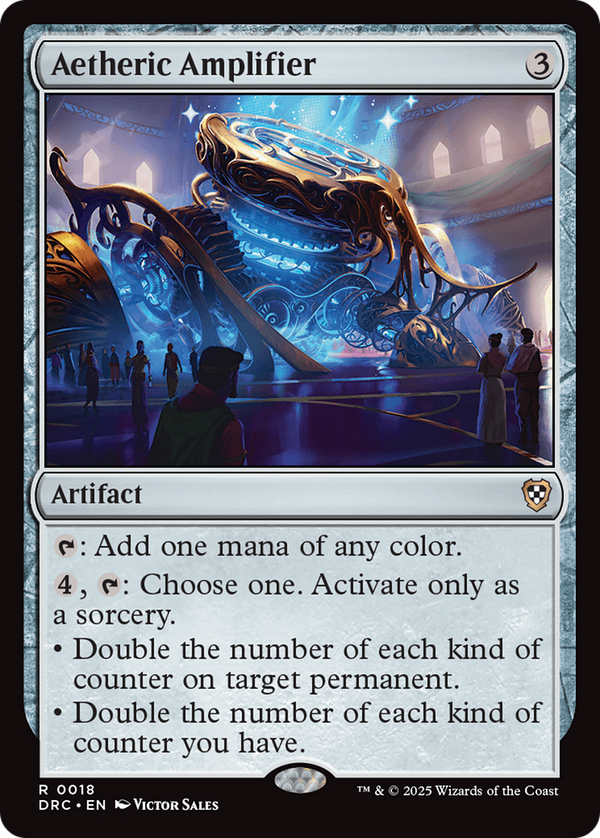 Aetheric Amplifier (18) [Commander: Aetherdrift] - Deck Out Gaming