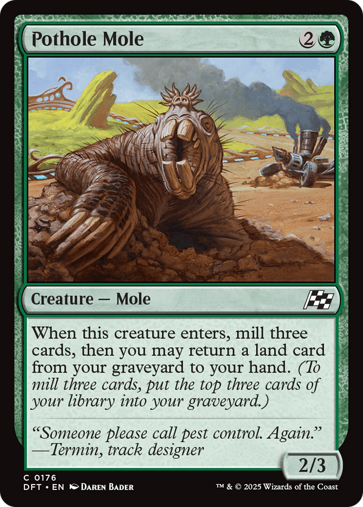 Pothole Mole (176) [Aetherdrift] - Deck Out Gaming