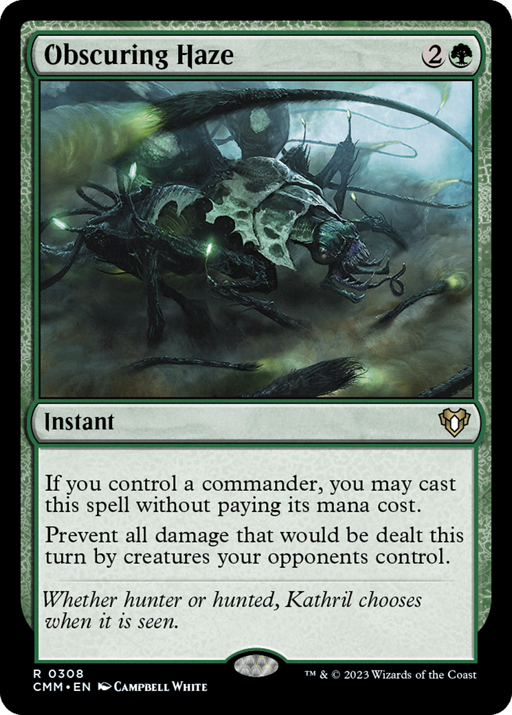Obscuring Haze (308) [Commander Masters] foil - Deck Out Gaming