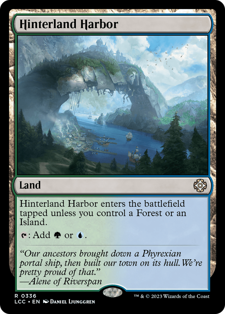 Hinterland Harbor (336) [The Lost Caverns of Ixalan Commander] - Deck Out Gaming