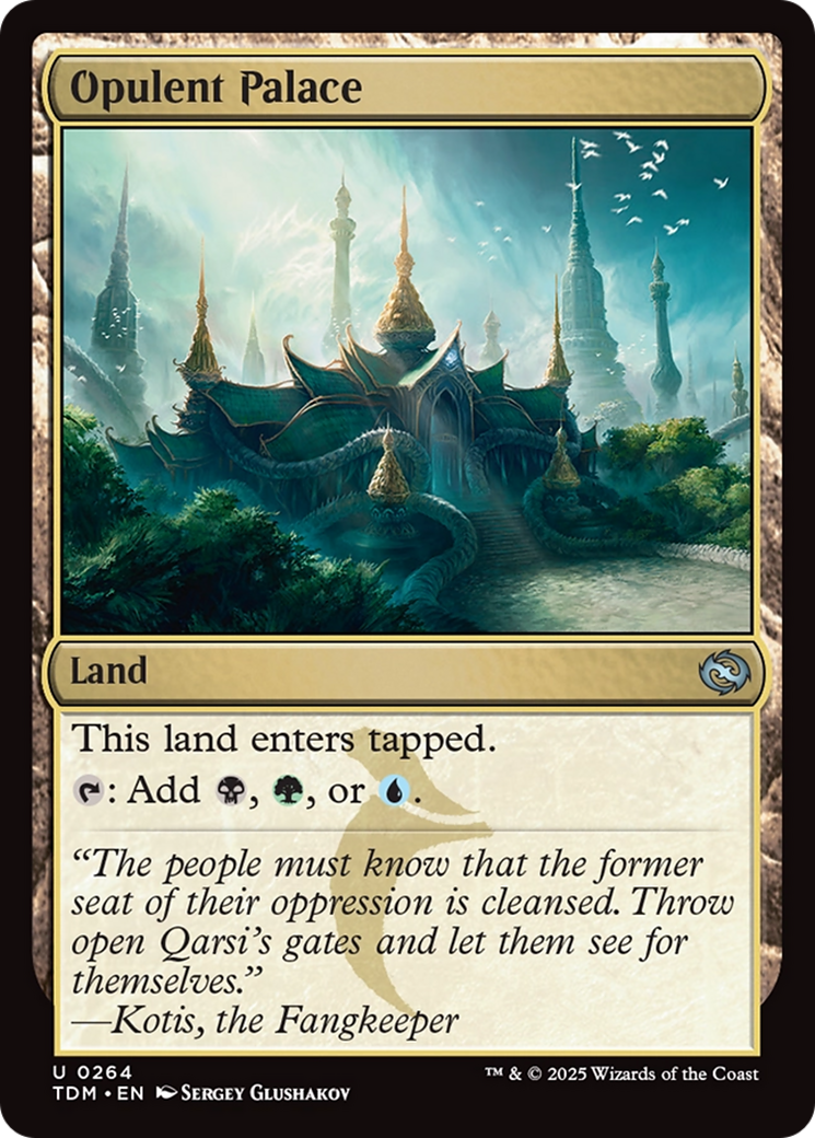 Opulent Palace (264) [Tarkir: Dragonstorm] - Deck Out Gaming