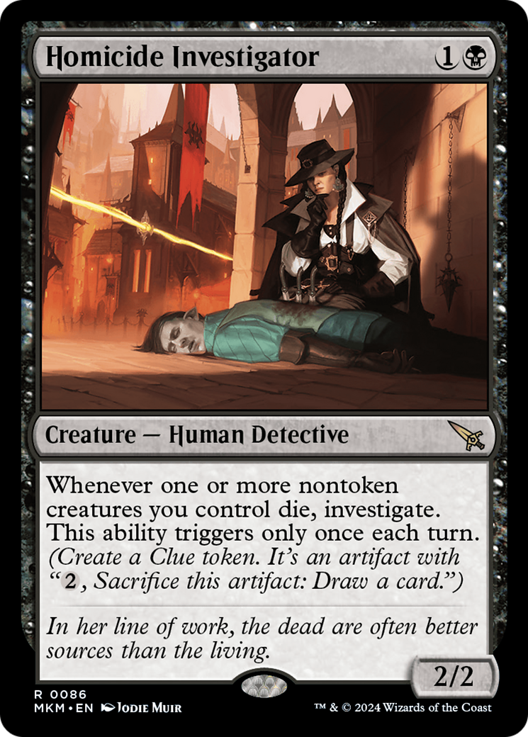 Homicide Investigator (86) [Murders at Karlov Manor] - Deck Out Gaming