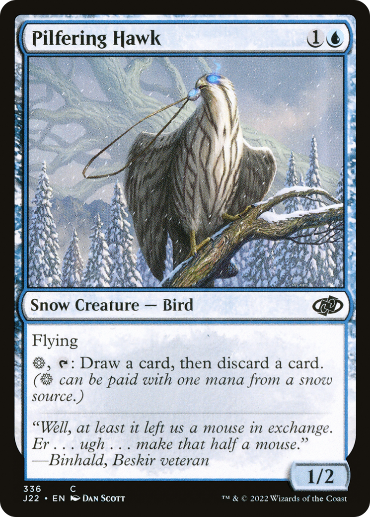 Pilfering Hawk (336) [Jumpstart 2022] - Deck Out Gaming