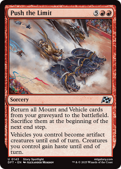 Push the Limit (143) [Aetherdrift] - Deck Out Gaming