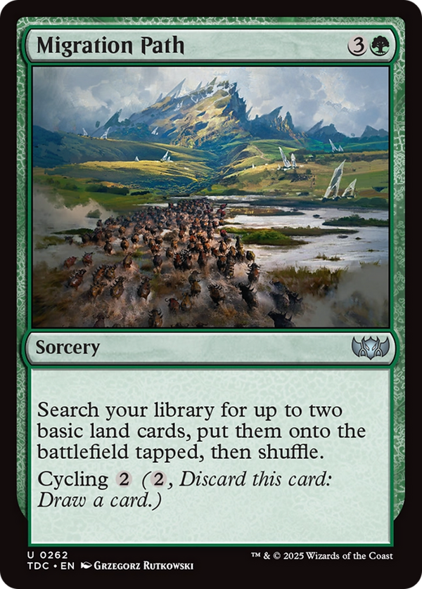 Migration Path (262) [Commander: Tarkir: Dragonstorm] - Deck Out Gaming