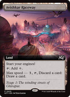 Avishkar Raceway (Extended Art) (425) [Aetherdrift] foil - Deck Out Gaming
